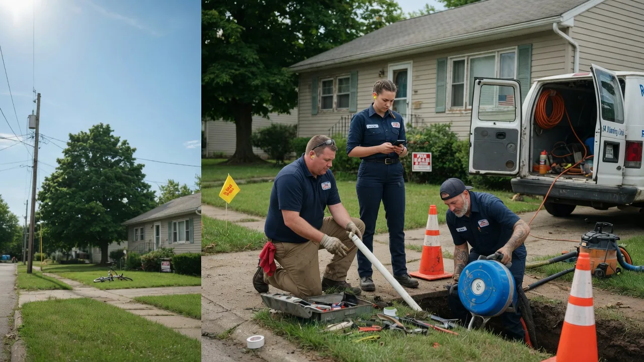 Sewer Line Repair in North Manchester, IN near me